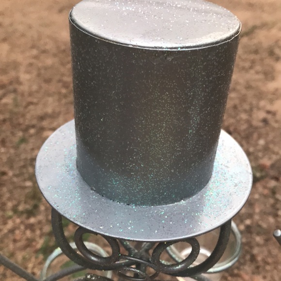 VINTAGE SNOWMAN CANDLE HOLDER - Picture 7 of 13